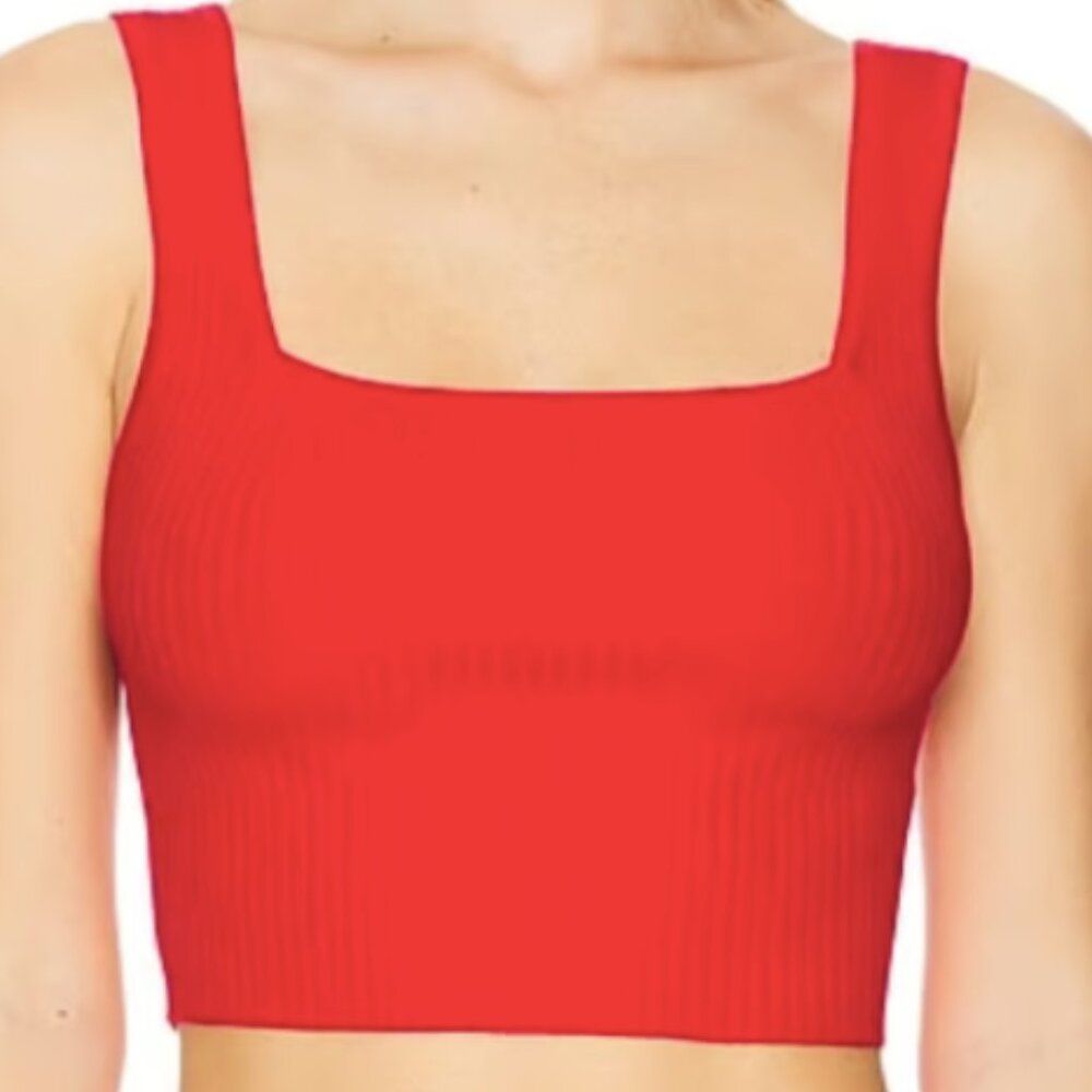 House of Harlow 1960 Criss Cross Cropped Tank